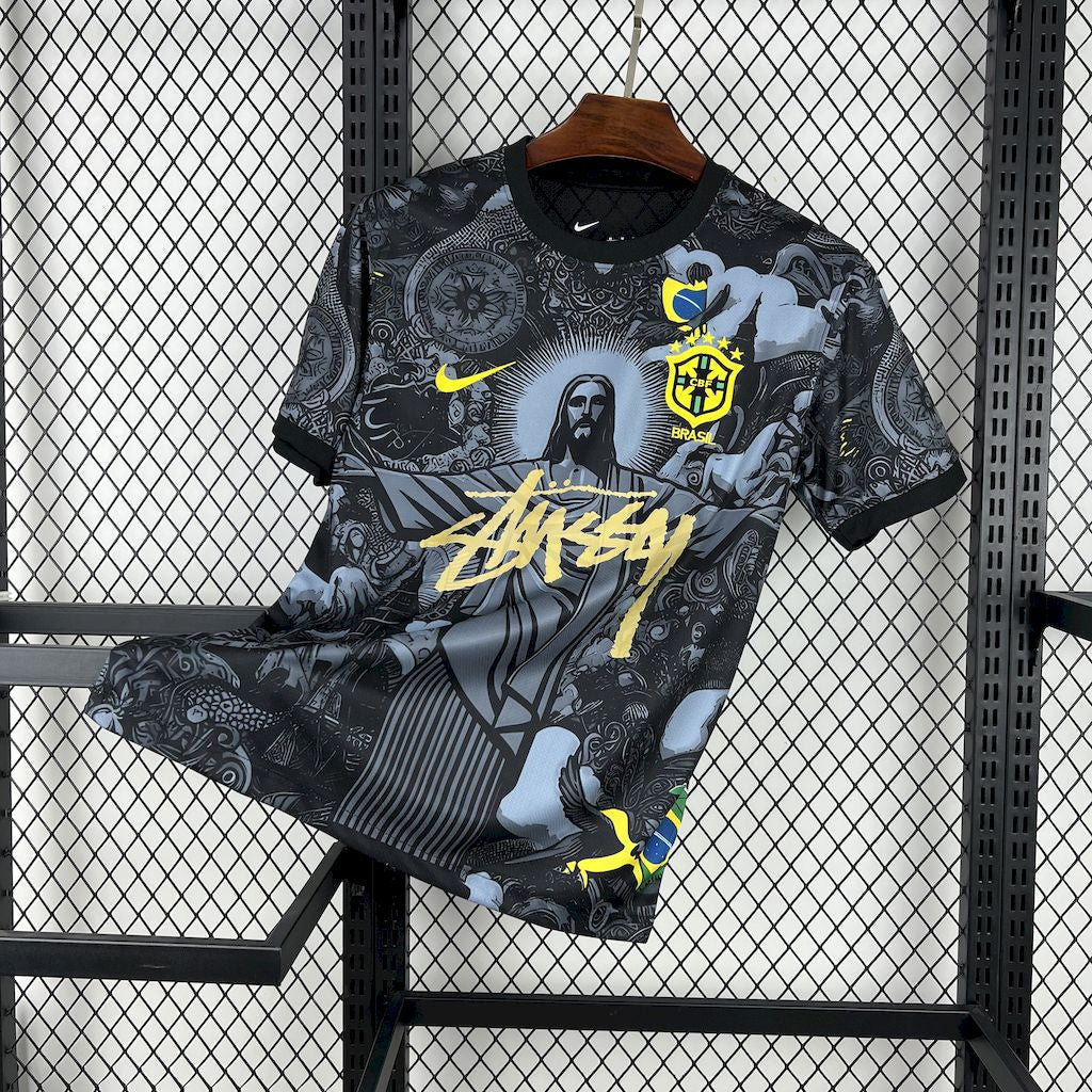 Camisa Brasil X Stussi 24/25 - Torcedor