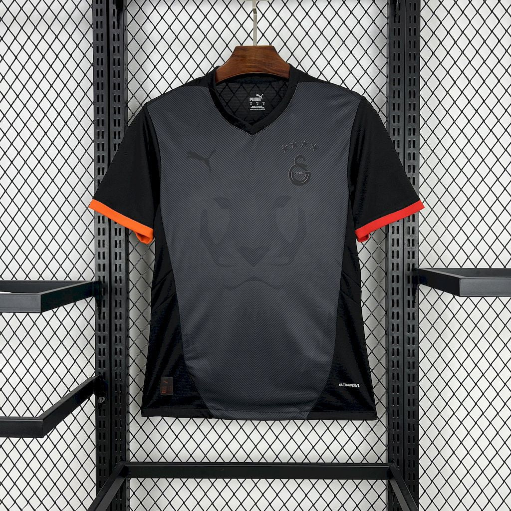 Camisa Galatasaray Preta Edição-Especial 25/26 - Torcedor Masculina