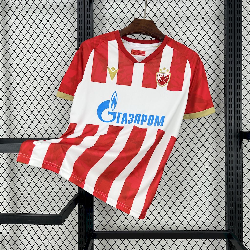 Camisa Estrela Vermelha Home 24/25 - Torcedor Masculina