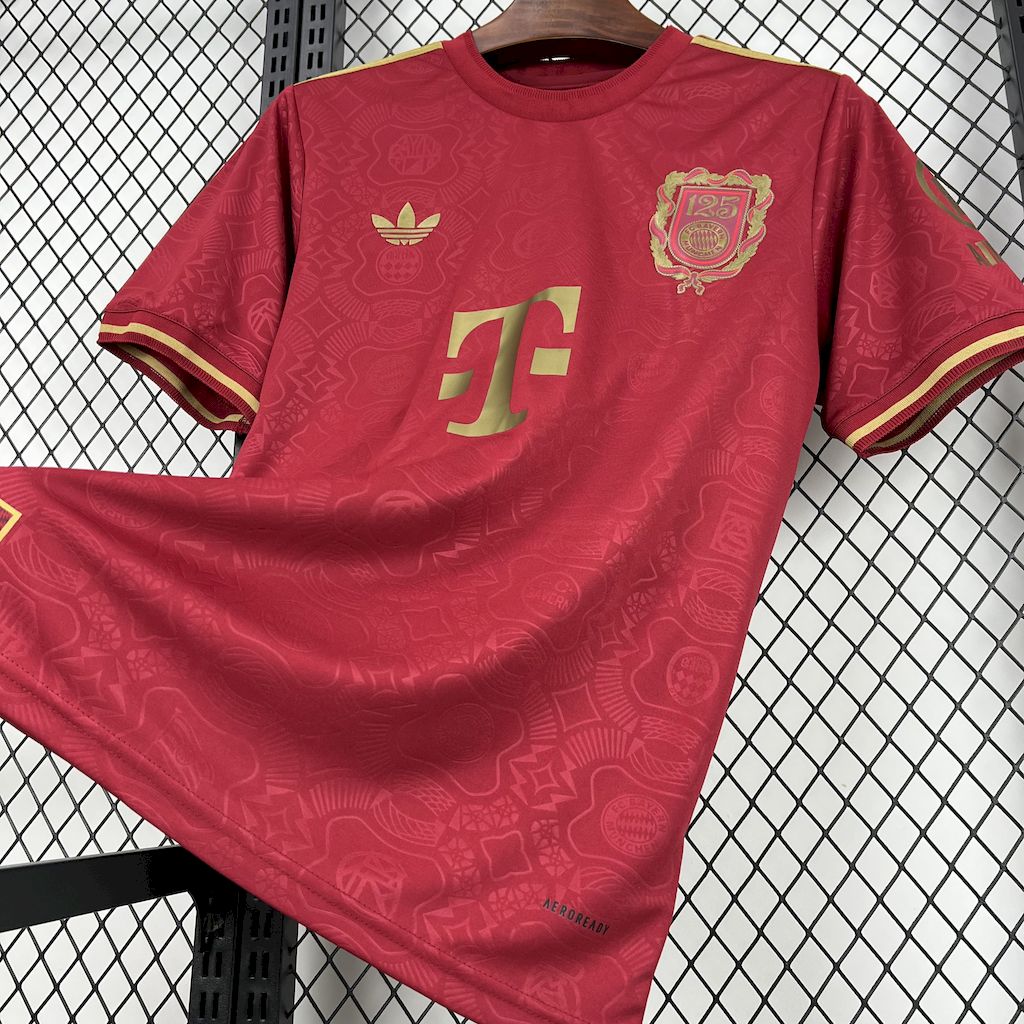 Camisa Bayern De Munique 24/25 Aniversario De 125 anos - Torcedor Masculina