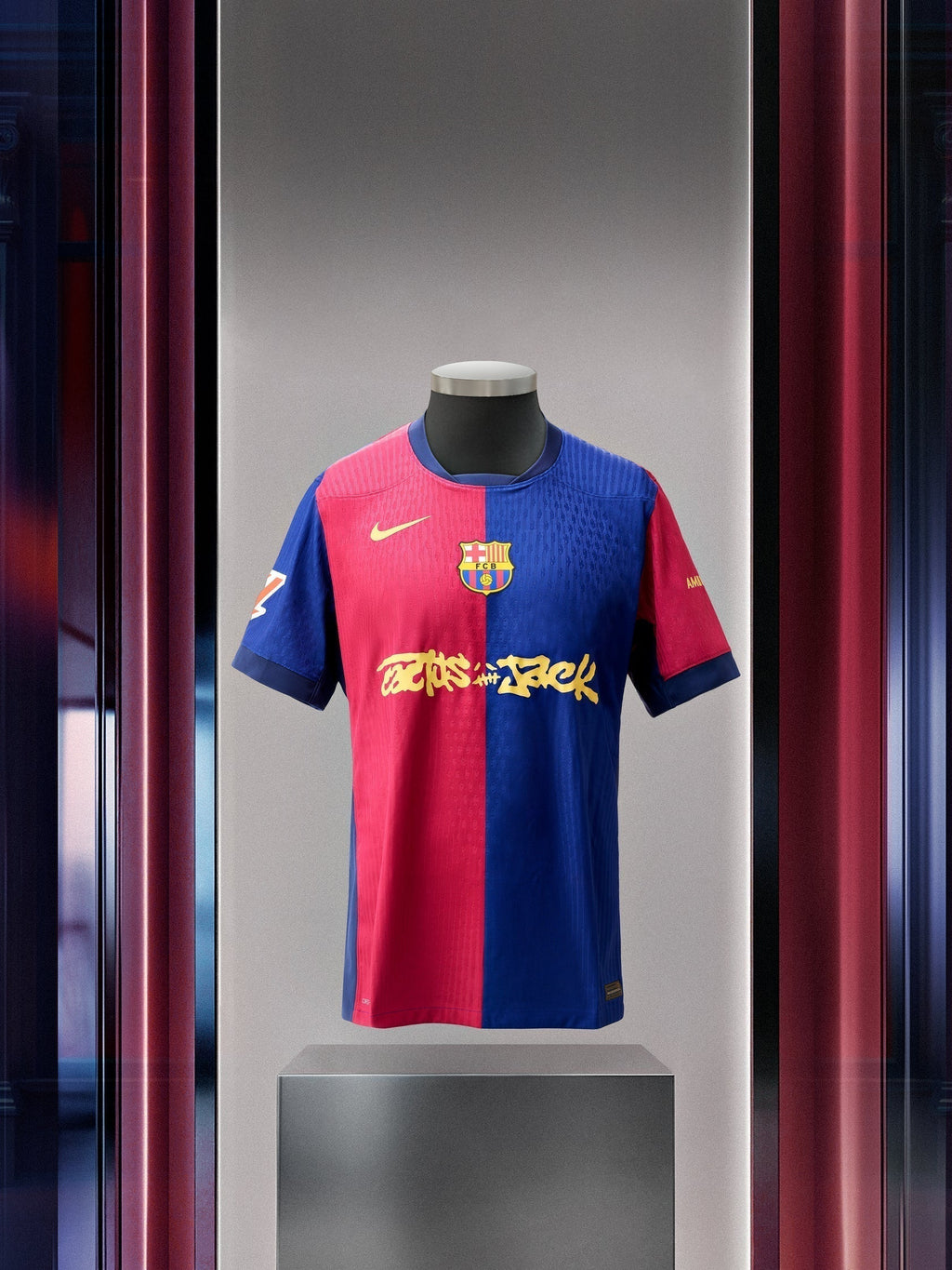Camisa Ed. Limitada  BARCELONA x TRAVIS SCOTT 24/25